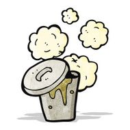 smelly old bin cartoon N2