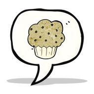 cartoon muffin symbol
