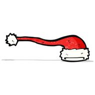 santa claus hat cartoon
