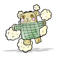 old teddy bear cartoon N2
