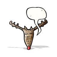 reindeer face cartoon N2