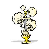 cup and dagger cartoon N2