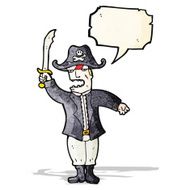 Cartoon Pirate Captain N21