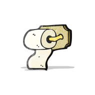 Cartoon Toilet Roll N6
