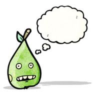 Cartoon Pear N16