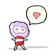cartoon little cloud head creature N2