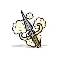Cartoon Dagger N11