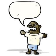 talking man cartoon
