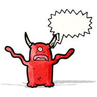 shrieking demon cartoon
