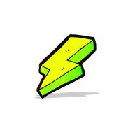 lightning bolt symbol cartoon