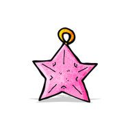 cartoon star decoration
