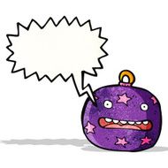 Cartoon Christmas Bauble N46