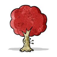 cartoon tree in fall N2