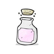 cartoon old kitchen pot N3