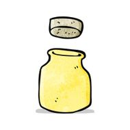 cartoon old kitchen pot N4
