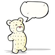 Cartoon Polar Bear N40