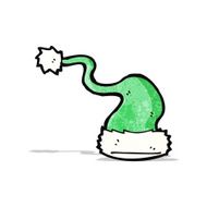 cartoon Christmas hat N7