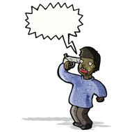 cartoon man with gun to head N5