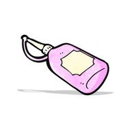 cartoon squirty bottle