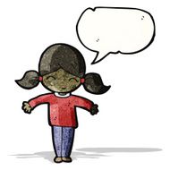 Happy Girl Cartoon N8