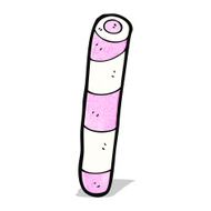 cartoon stick of rock