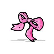 Cartoon Pink Bow N4
