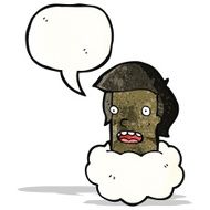 head in the clouds cartoon
