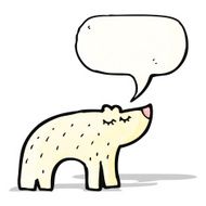 cute polar bear cartoon N3