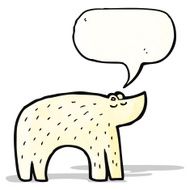 cute polar bear cartoon N4