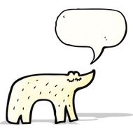 cute polar bear cartoon N5