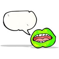 halloween mouth symbol