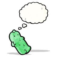 candy with thought bubble cartoon N2
