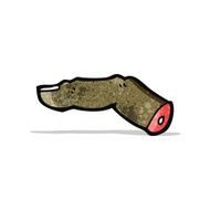 severed finger cartoon N4