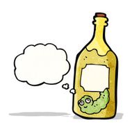 cartoon tequila bottle N3
