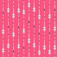 vector arrow clip art set on pink background