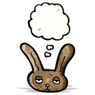 Cartoon Bunny Face N3