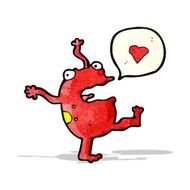 cartoon frog singing