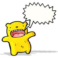 cartoon teddy bear N44