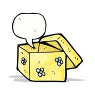 cartoon empty box N3