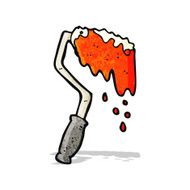 Paint Roller Cartoon N2