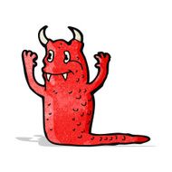 Cartoon monster N47