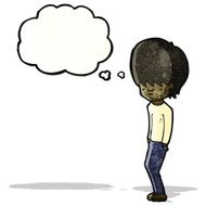 cartoon boy with speech bubble N9