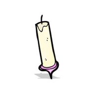 birthday cake candle cartoon N4