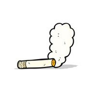 smoking cigarette cartoon N2