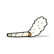 smoking cigarette cartoon N3