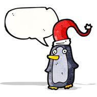 Cartoon penguin N28