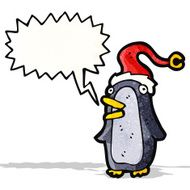 Cartoon penguin N30