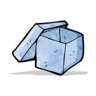 cartoon open box N7