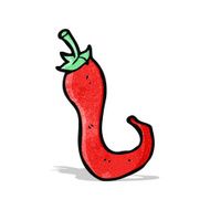 cartoon chili pepper N5