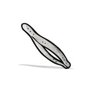 cartoon tweezers N2